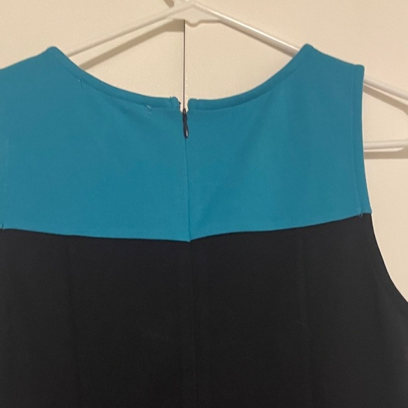41 Hawthorn Black and Teal Sleeveless Mini Dress women’s medium - Picture 5 of 6
